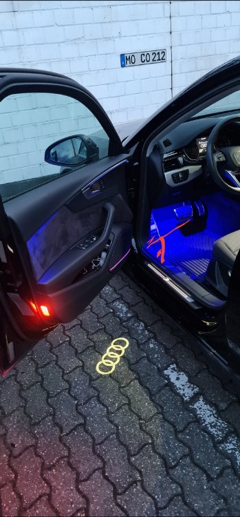 Plafones luz puertas - Electricidad Audi A5 - Audisport Iberica