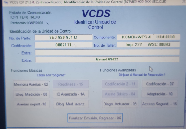 Códigos VAG-COM Audi A4 B6: Guía esencial para solucionar problemas