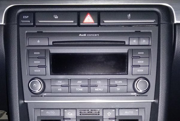 Cambiar radio Audi concert o hay alternativas? - Electricidad Audi