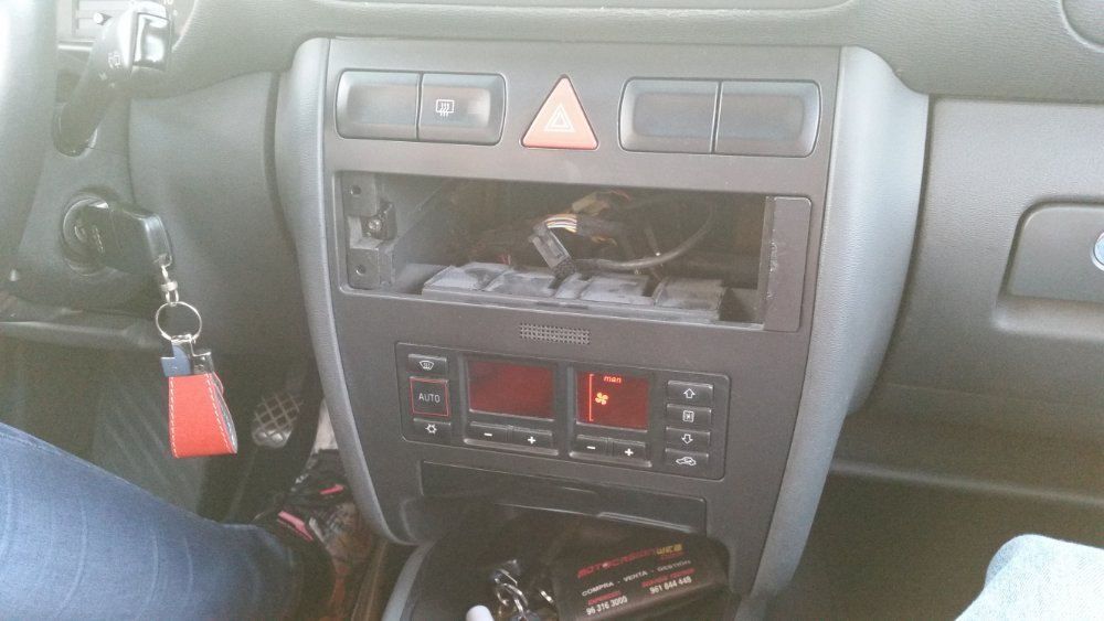 Instalación Radio 1 Din - Audi A3 8L (1996-2003) - Audisport Iberica