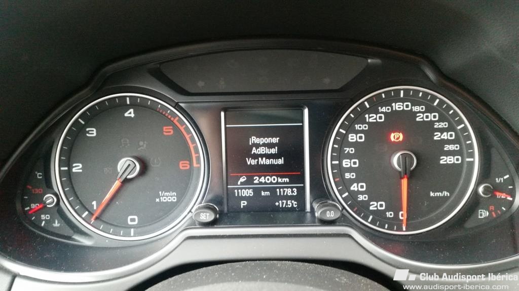 Отключение adblue audi
