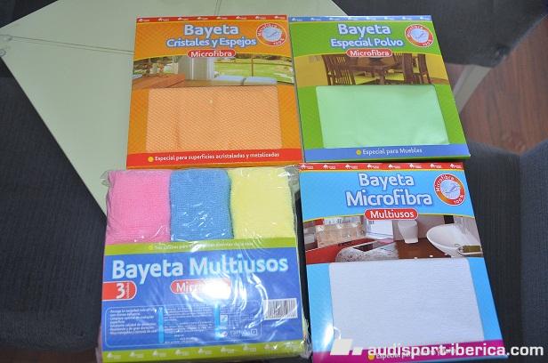 BAYETA MICROFIBRA ESPECIAL CRISTALES Y ESPEJOS